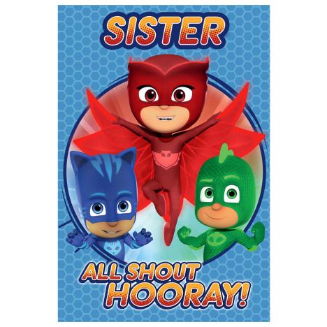Sister PJ Masks Birthday Card £2.39